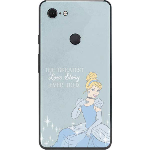 Disney Cinderella Greatest Love Story Ever Told Google Pixel 3 XL Skin